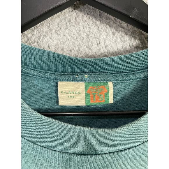 Vintage Phoenix The Fitness Center Green Graphic T-Shirt X-Large USA Made Cotton - Picture 4 of 8